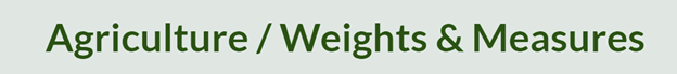Bargaining Unit: Local 1 - Agricultural & Animal Control Unit