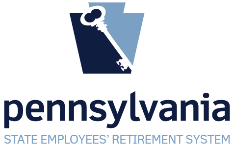 Logo of the Pennsylvania State Employees' Retirement System featuring a key and the state outline.