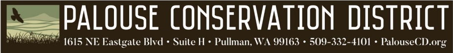 Palouse Conservation District banner