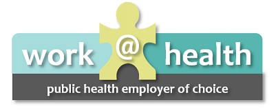 Work at Health logo public health employer of choice