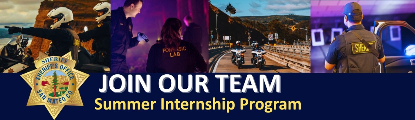 Are you interested in gaining valuable work experience in the field of law enforcement? The San Mateo County Sheriff's Office is now accepting applications for the 2024 Sheriff's Summer Internship Program!
